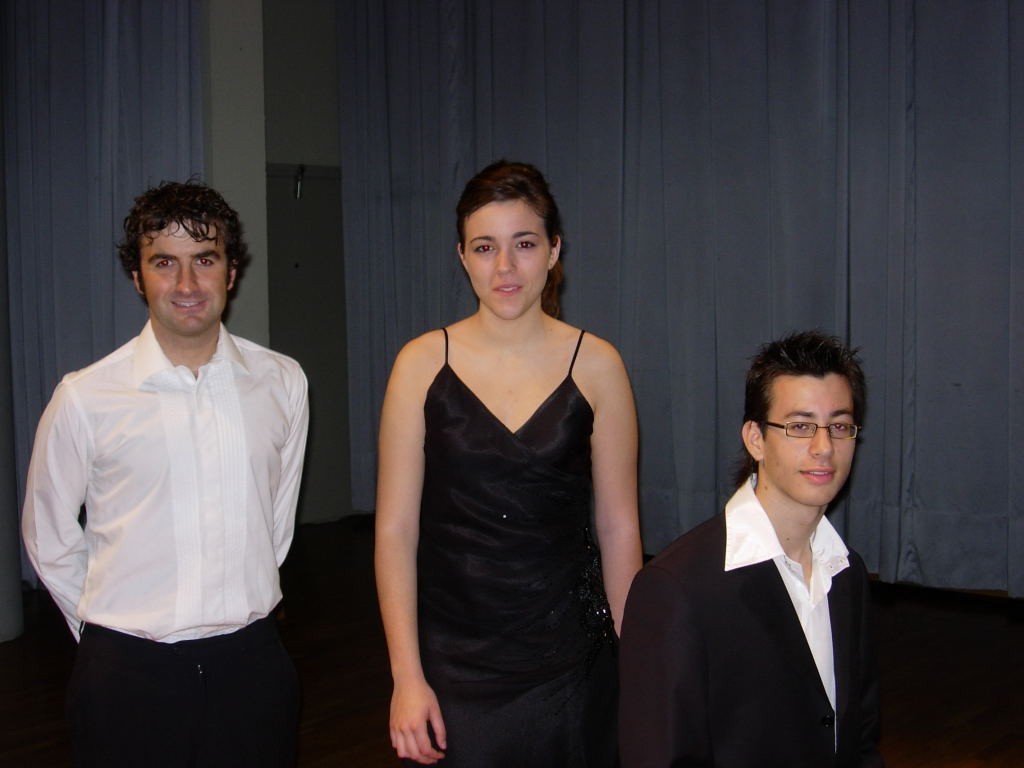 Guanyadors del Concurs de Piano Mestre Serrano 2006
